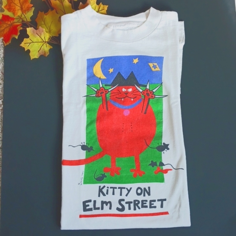 🆕️ Kitty on Elm Street t-shirt